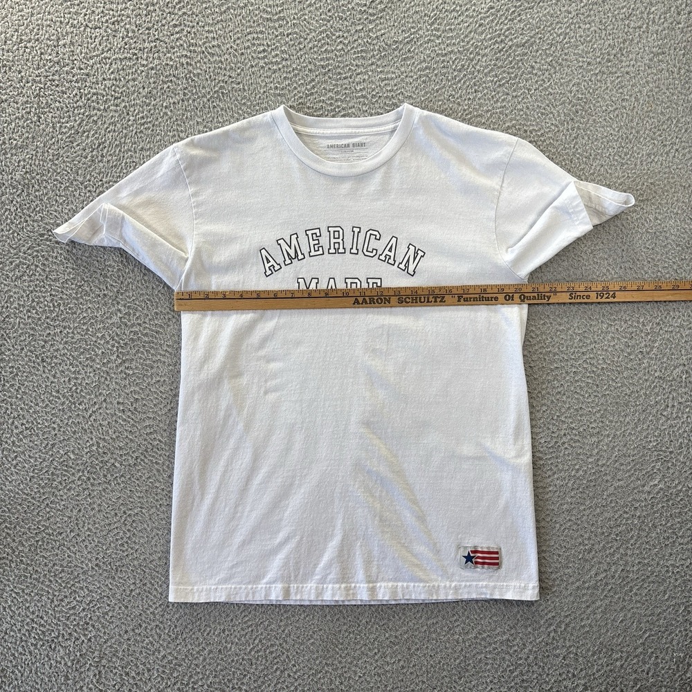 American Giant T-Shirt Mens Large American Made Graphic USA Collection - Picture 7 of 10